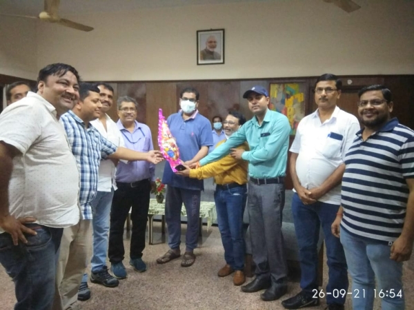 Meeting with Mr. Ajay Kumar Dutta, Head of the Project, CTPS , Chandrapura